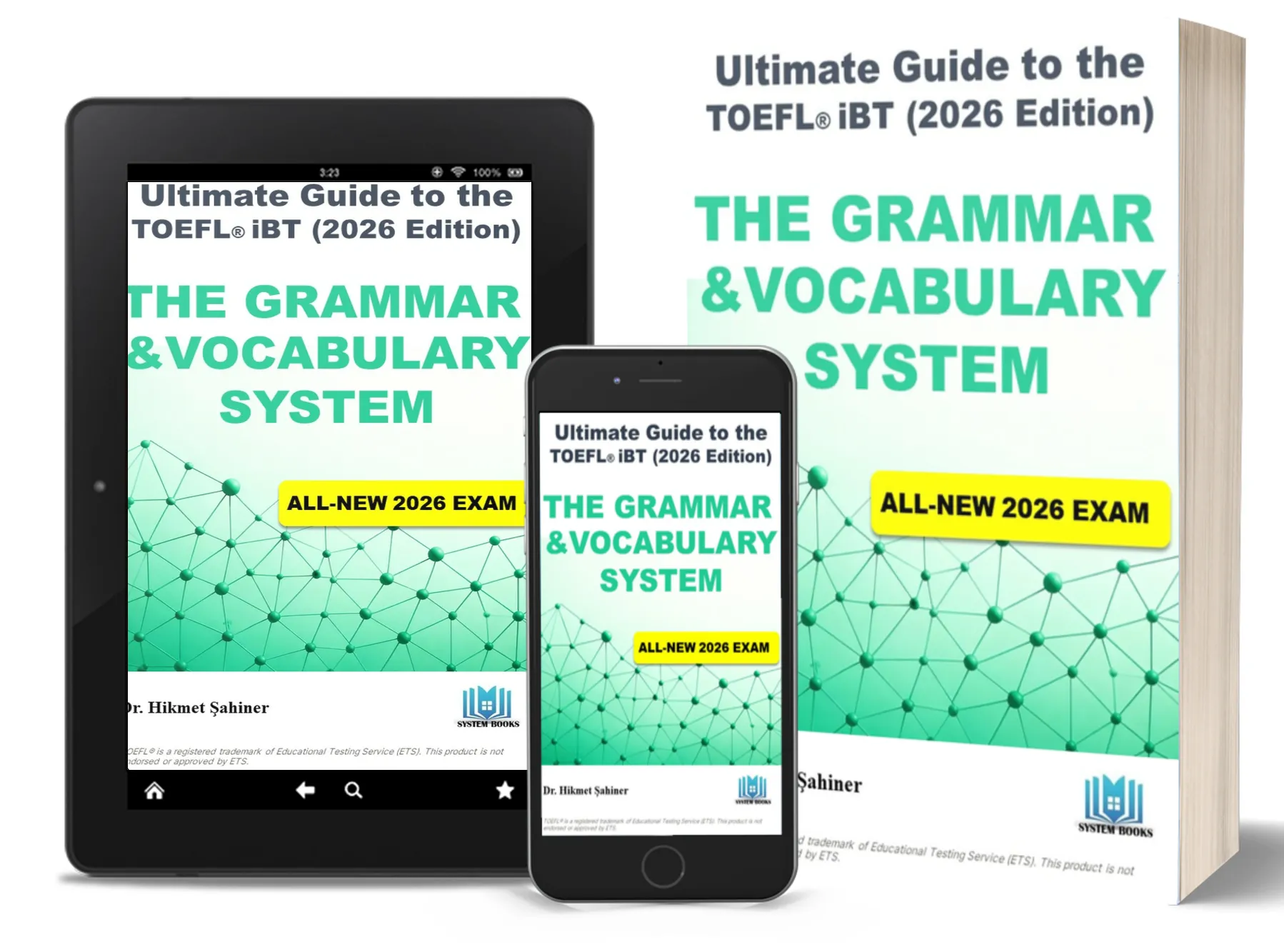 toefl grammar vocabulary system book cover 2026 stack
