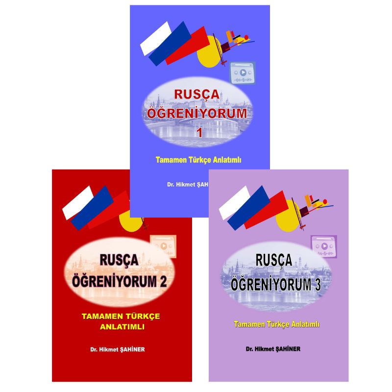 Rusça Öğreniyorum Seti (3 Kitap) 1 rusça öğreniyorum seti 3 kitap
