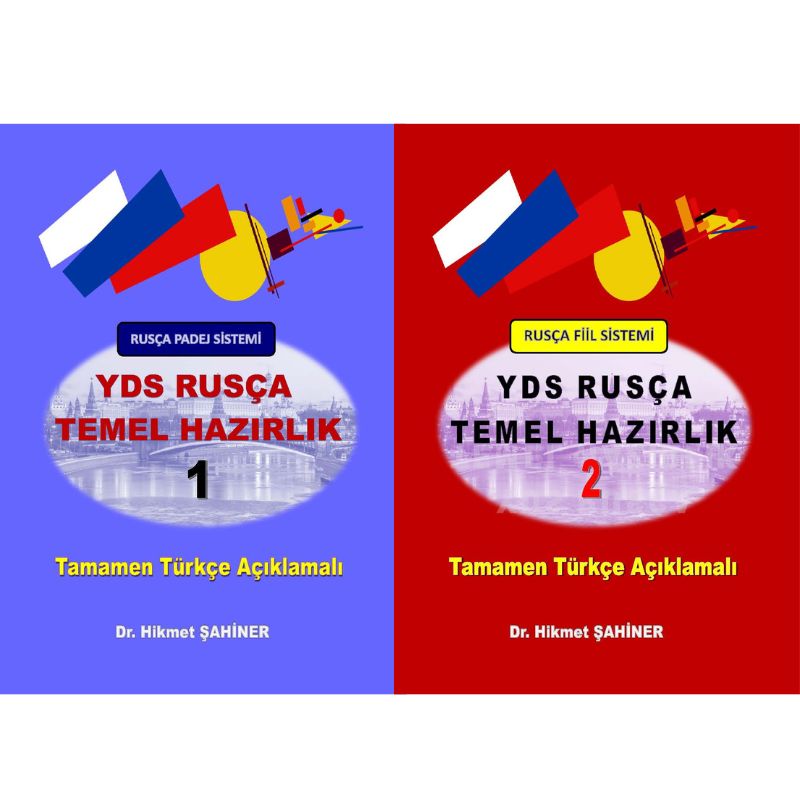 YDS Rusça Temel Hazırlık Seti (2 Kitap) 1 yds rusça temel hazırlık 2 kitap